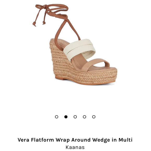 Kaanas Shoes - Wedge Kaanas shoes with straps